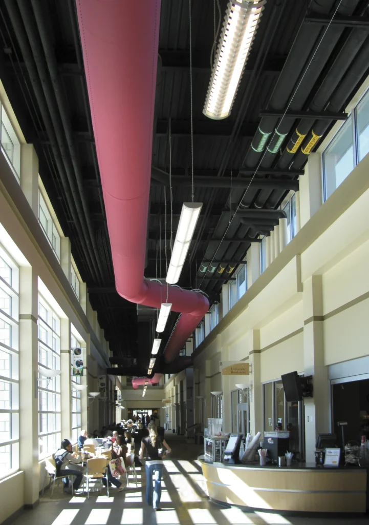 fabric ducting sekolah