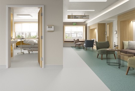 vinyl flooring rumah sakit polyflor